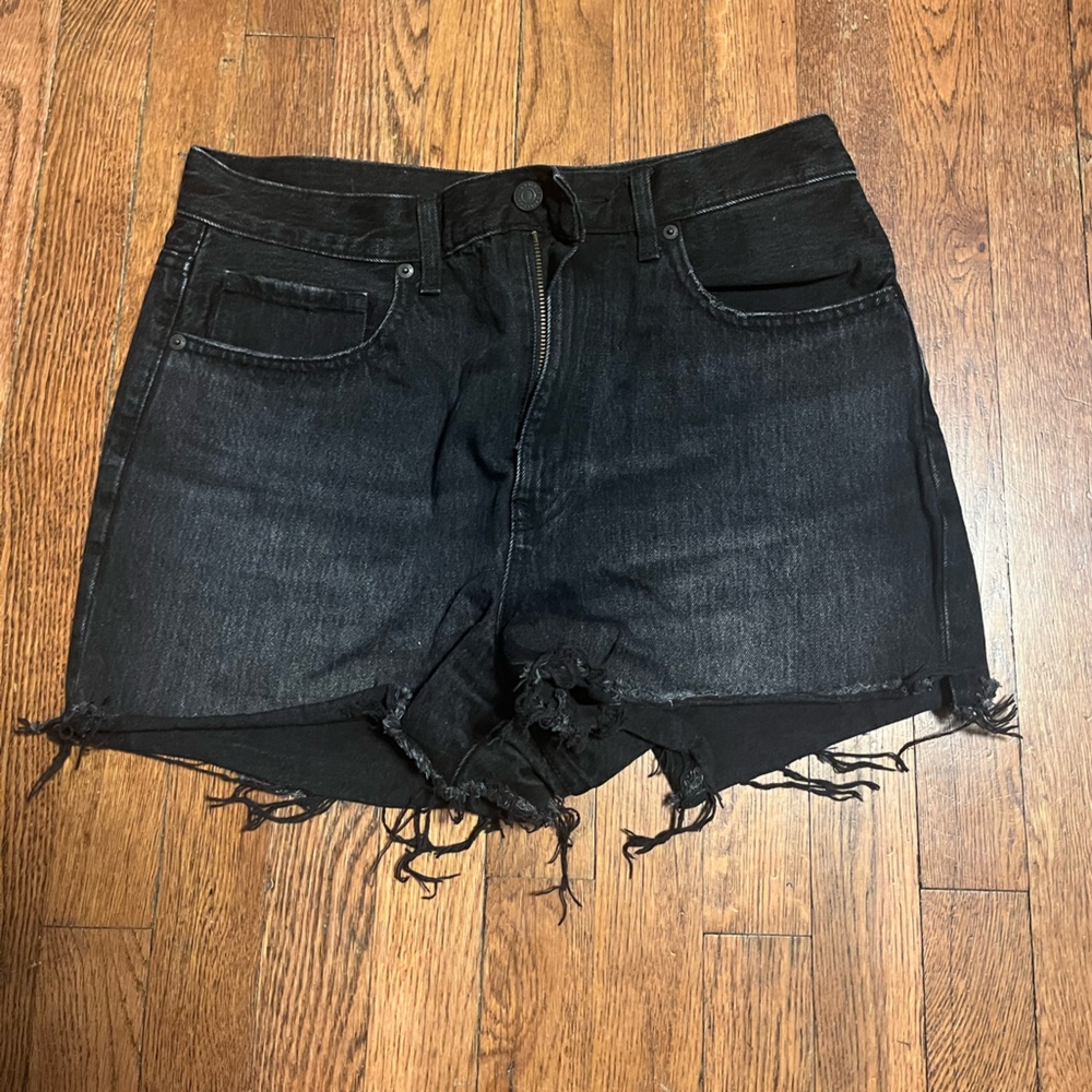 Uniqlo High Wasted Denim Shorts